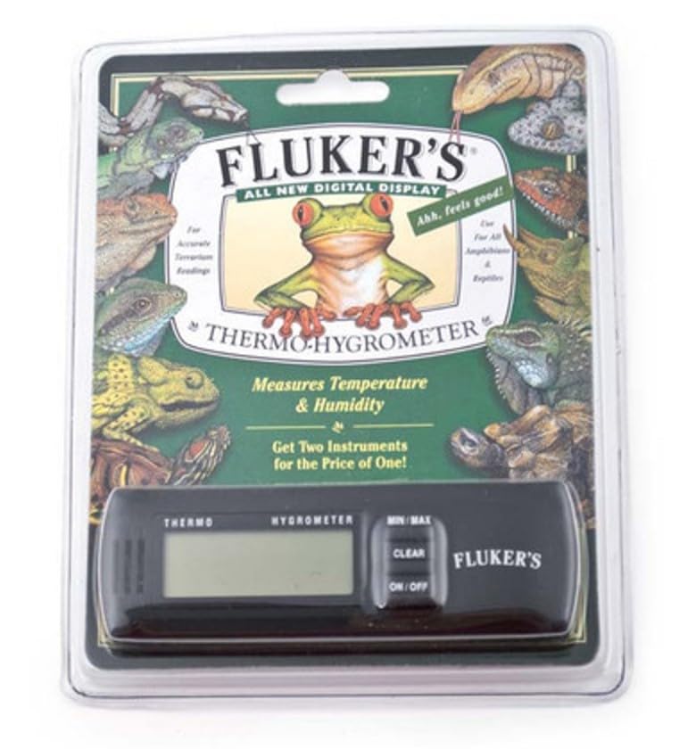 Fluker's Digital Thermo-Hygrometer 1 Pack - Pack of 3