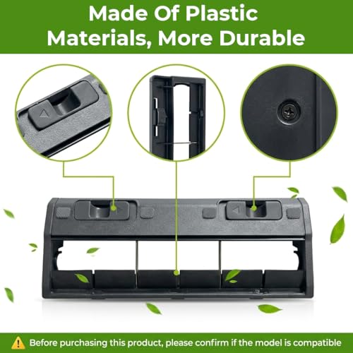 Image of HASTHIP 3Pcs Set Replacement Accessories for Ecovacs Deebot OZMO 920 /950, T8 AIVI /T9 /MAX /N8Pro /N10 Plus, Replacement Parts with 1 Main Brush Cover and 2 Side Brushes Set, Cleaning Tools
