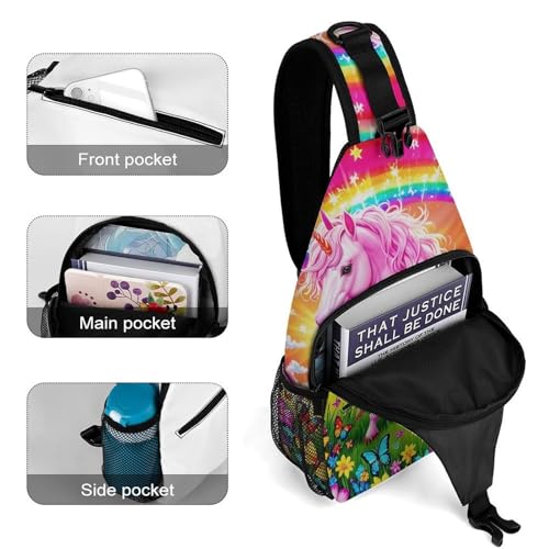 Mochila tipo sling Supdreamc para gimnasio y viajes miniatura 4