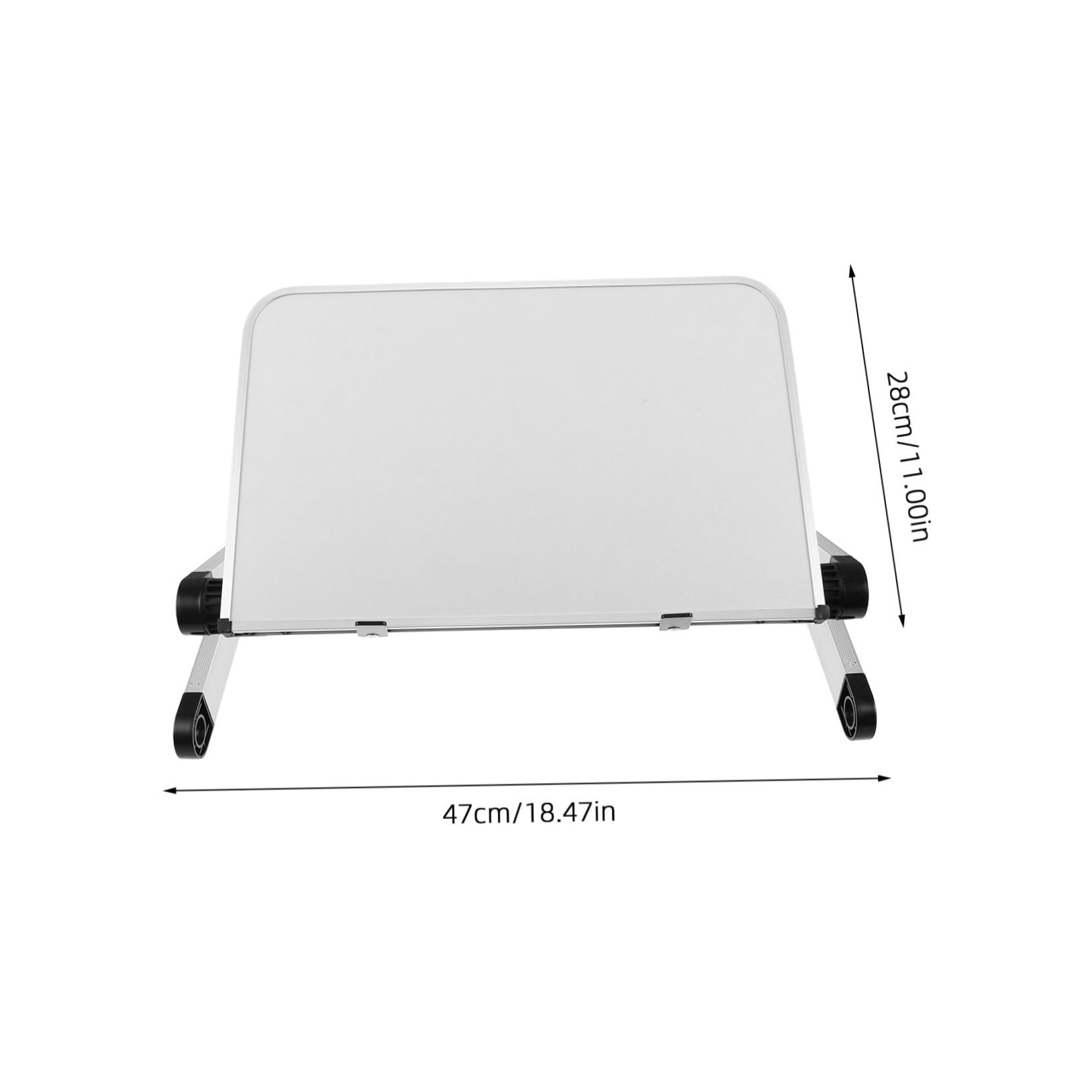 Supporto per Laptop da Scrivania Regolabile in Lega di Alluminio e Abs | Pieghevole e Salvaspazio, Dissipazione del Calore Efficiente, Compatibile Dispositivi