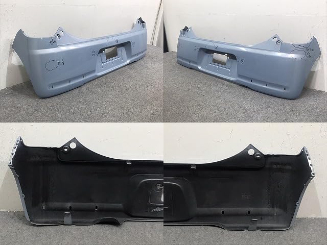 ダビキチ　ミラココア リアバンパー ミストブルーマイカメタリック Amazon | ミラ ココア L675S/L685S 純正 リア バンパー 52159-B2500