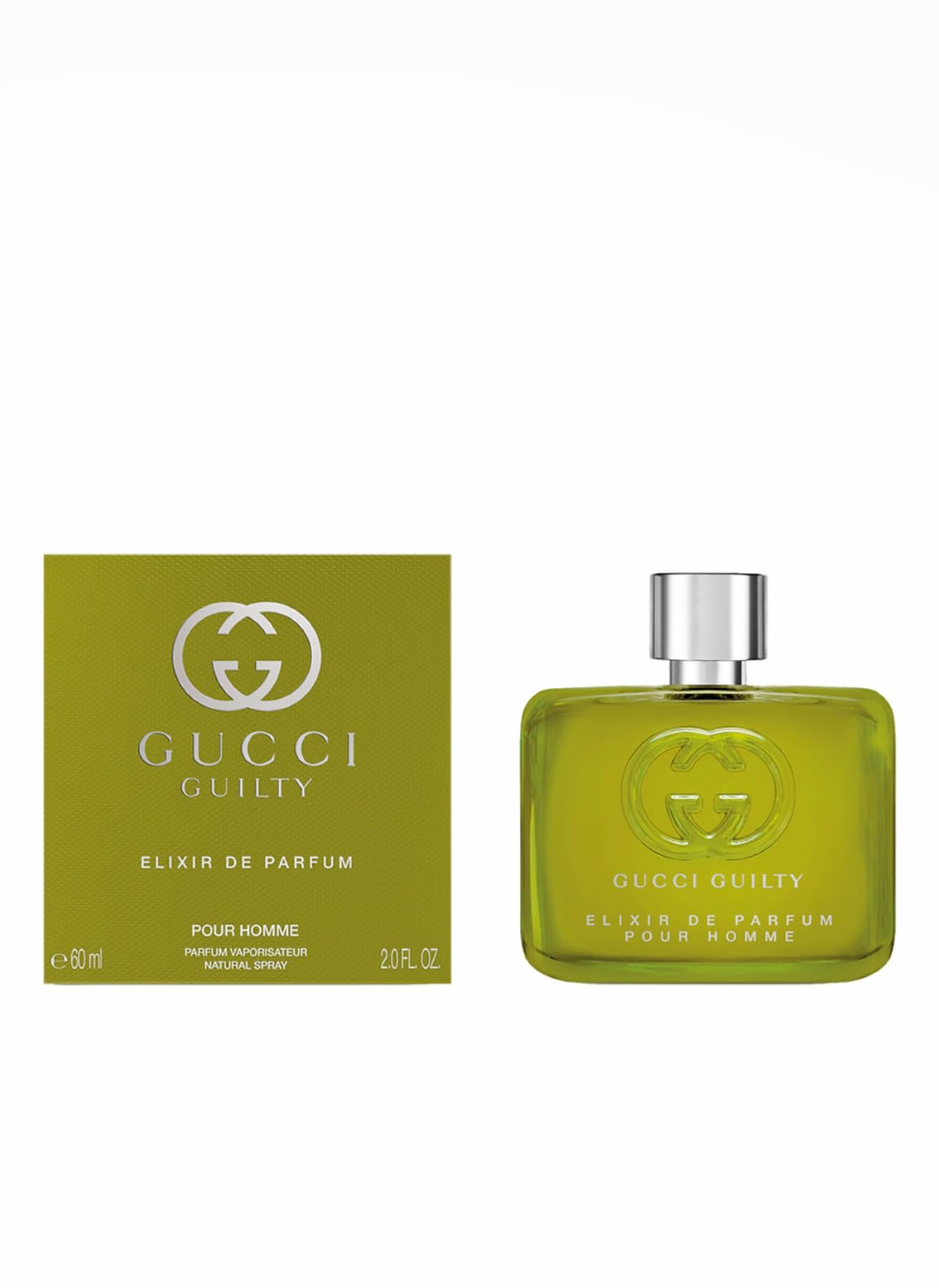 Gucci Guilty by Gucci for Men 2.0 oz Elixir de Parfum Spray