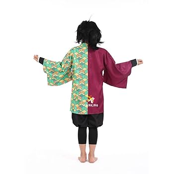 富岡 義勇150 ねずこ120 鬼滅の刃 コスプレ衣装 子供用 子供用 鬼滅の刃 コスプレ ねずこ たんじろう 衣装 カナヲ 胡蝶