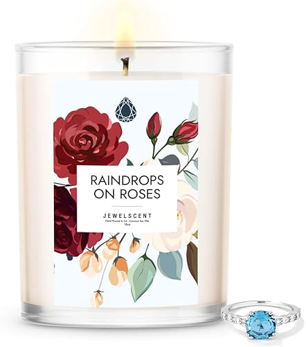 Secret Garden - Vela para el hogar de 18 onzas con joyería sorpresa