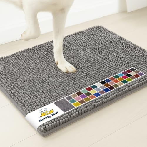Muddy Mat® | Super Water Absorbent Door Mat Indoor, Microfiber Qu...