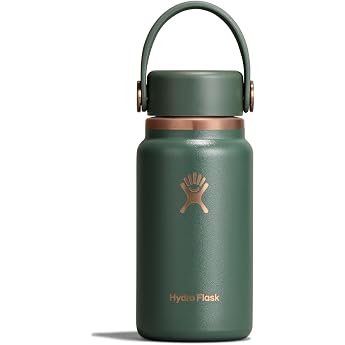 Hydro Flask Micro Hydro&trade; 200ml (6.7oz) | Leak-proof mini bottle with removable FlexClip&trade; carrying strap - cold 20 hours, hot 