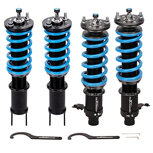 maXpeedingrods Coilovers for Honda Civic 1992-2000 for Acura Integra 1990-1993 DA DB Adjustable Suspension Lowering Kit Complete Coil Spring Shock Struts Assembly