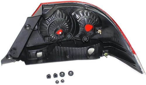 Miniatura 2 de KarParts360 Juego de luces traseras Mitsubishi Lancer 2004 05 06 2007 para el lado del conductor y del pasajero  Modelo ESLS  Sedán  MI2800119 +