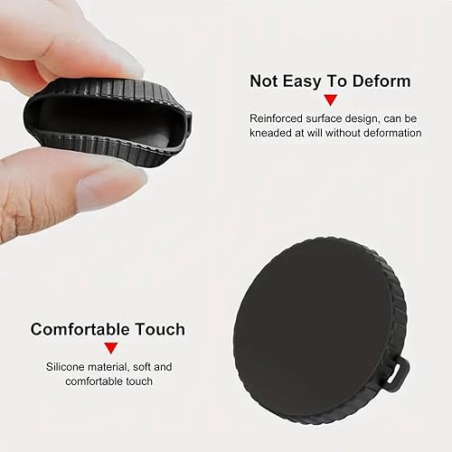 Miniatura 3 de Cubierta de lente duradera resistente a los arañazos, ligera, accesorio protector negro para cámaras deportivas, compatible con DJI Action5pro43