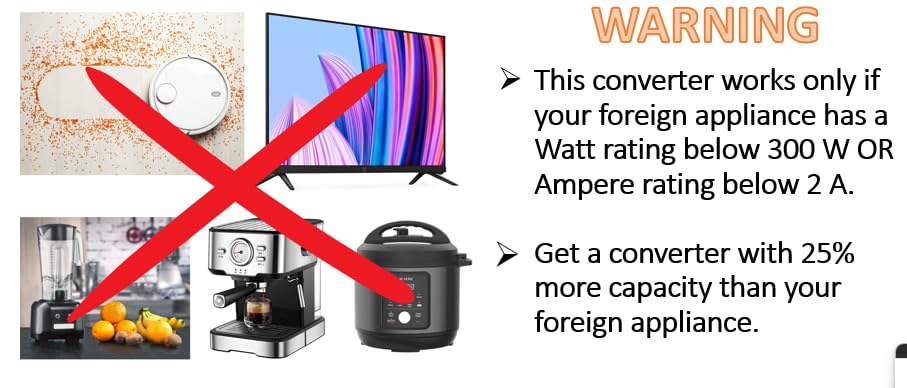 Image of Axvolt 220V to 110V Copper Step Down Transformer Voltage Converter | 300W Transformer for US Appliances in India | Compact Travel-Friendly | White Color