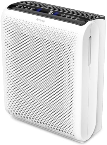 AROEVE Air Purifiers for Bedroom Home Large Room Up to 1504 Ft², ...