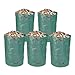 Produktbild Schramm® 5 Stück Gartensäcke 300 Liter 67 x 85 cm Grün Robusten Polypropylen Gewebe PP Gartensack Garten Sack Säcke Big Bag 5er Pack