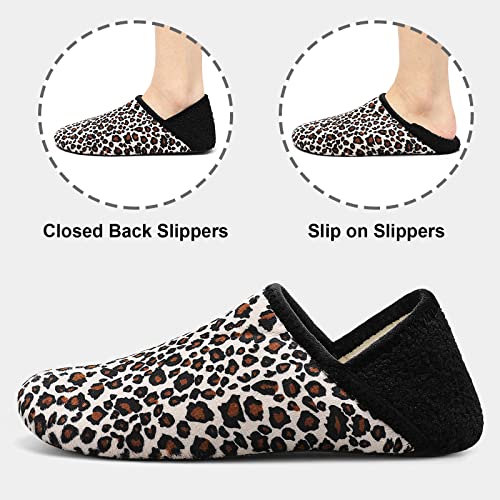 Image of Fires Womens Mens Slippers with Rubber Sole Soft-Lightweight House Slipper Socks Around House Shoes Non Slip Indoor /Outdoor