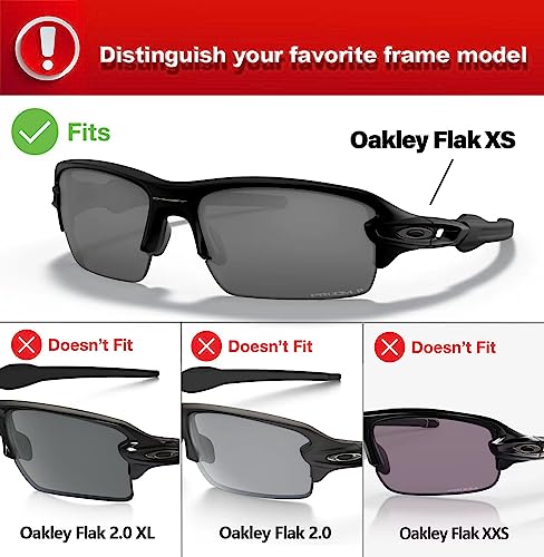 Image of Replacement Lenses for Oakley Flak XS Youth Sunglasses OJ9005 - MultiColors