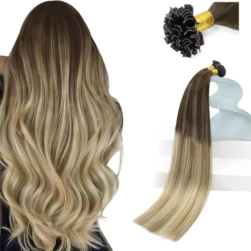 Sunny Hair 14 Inch K Tip Real Human Hair Extensions,