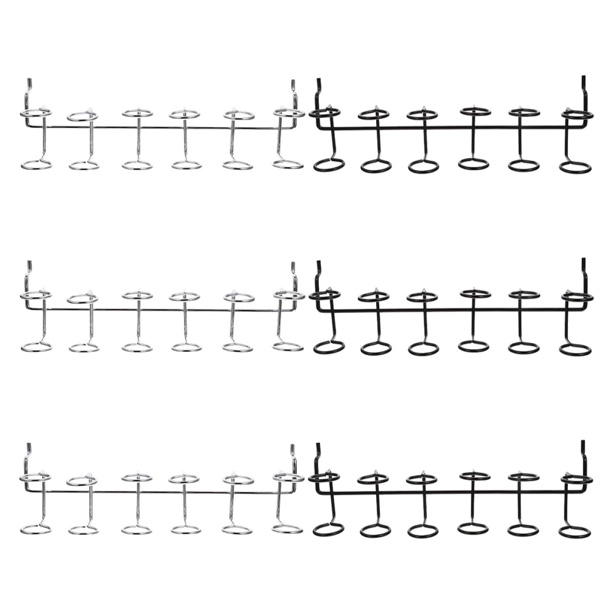 HAWILLOSCH Pegboard Screwdriver Rack Tool Organizer Set Screwdriver Organizer Garage Tool Holder Modern Design