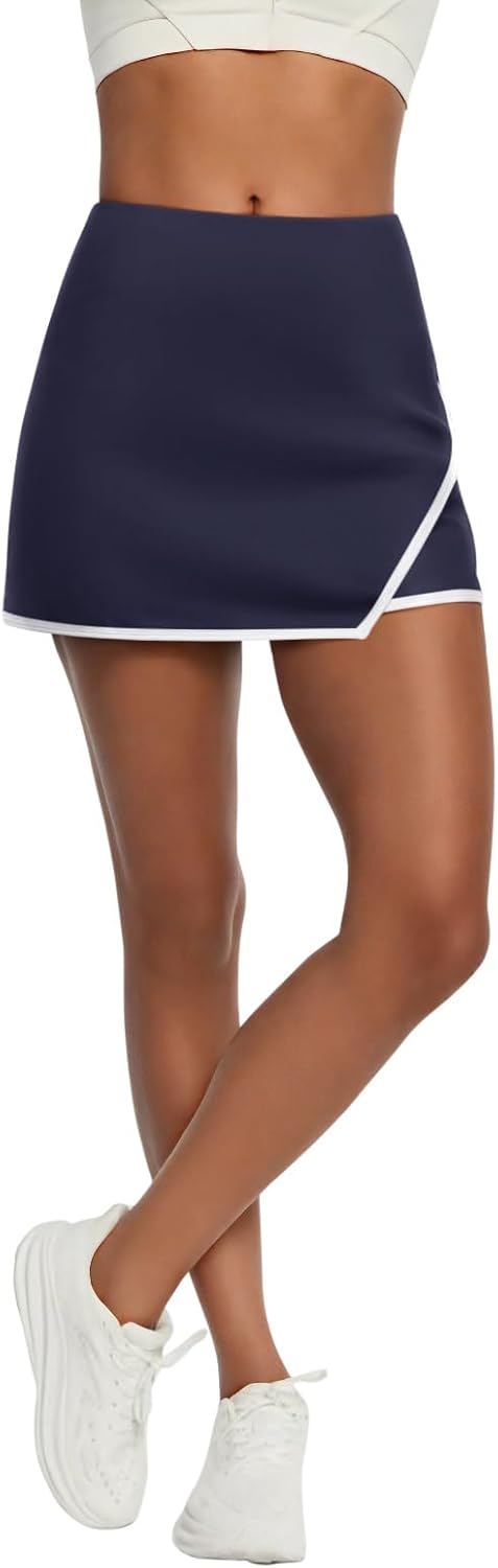 LASLULU Womens Tennis Skirts High Waisted Lightweight Workout Athletic Golf Activewear Skorts Skirts with Shorts Pockets - Image 4