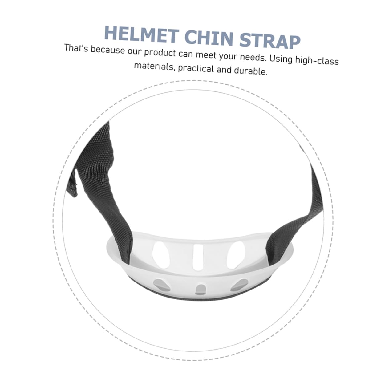 Veemoon Cinturino Sottogola Resistente per Casco di Sicurezza, Fissaggio Stabile e Facile da Installare, Set 2 Pezzi per Caschetti Professionali da Lavoro Edilizio