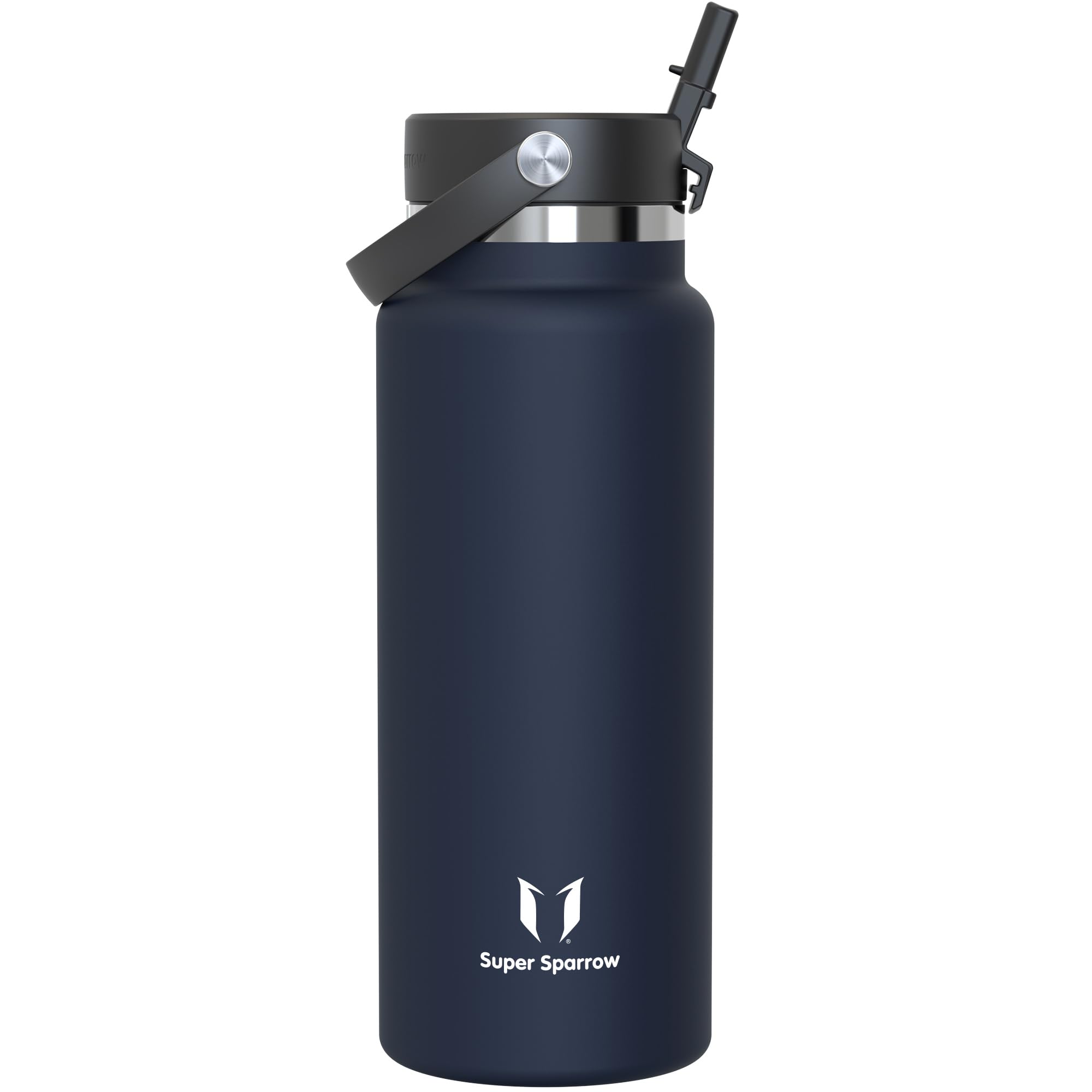 Sparrow SwivelSip Botella Termica - Botella Agua Acero Inoxidable Boca Ancha con Pajita - 750ml - Sin BPA y Antifugas - para Deporte, Gimnasio, Oficina, Yoga, Ciclismo — view 51