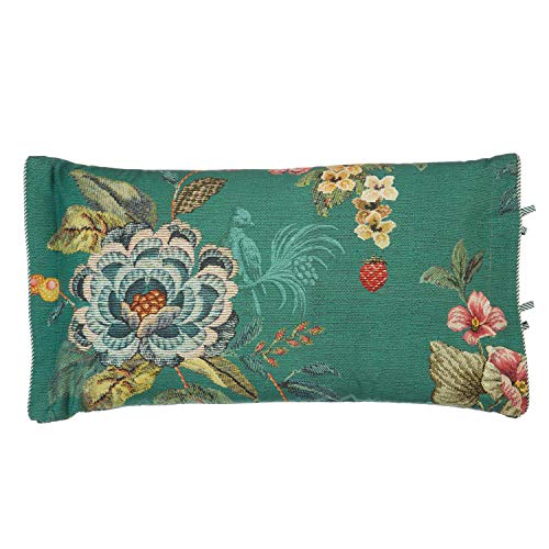 PIP Studio Cojín Poppy Stitch | Verde - 35 x 60