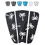 Ho Stevie! Premium Surfboard Traction Pad - Foot Won't Slip - 3 Piece, Full Size, Maximum Grip, Strongest 3M Adhesive