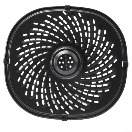 Air Fryer Grill Pan for Power XL Gowise 7QT, Non-Stick Crisper Replacement Part, 9.9x9.2inch, Dishwasher Safe, Perfect for Chicken, Burgers, Fish, Shrimp, Breakfast