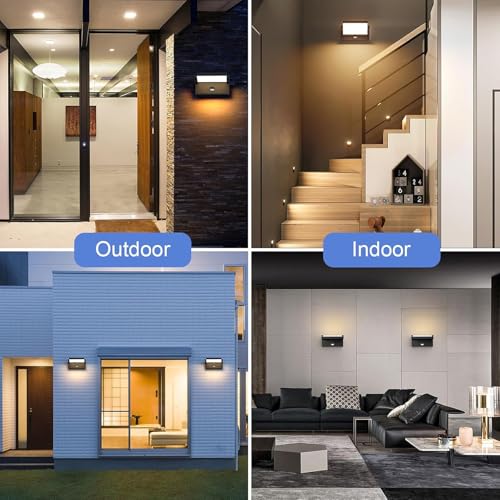 Moderne aluminium applique murale exterieur avec LED panneau