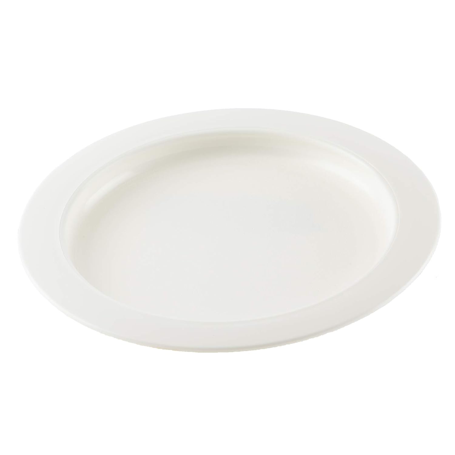 Sammons Preston Plate with Inside Edge, 9" Plate with Food Spill Prevention Aid, Durable Plates with Inner Lip, Eating Support for Children, Adults, Elderly and Disabled, Polypropylene, Blue : Health & Household