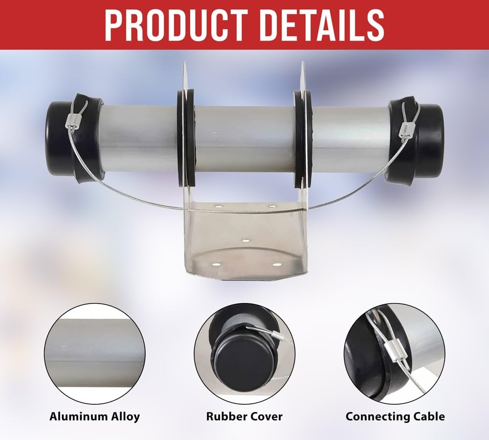 Mytee Products (4 Pack) Trailer Document Holder Registration Card Box Insurance Aluminum 5-3/4