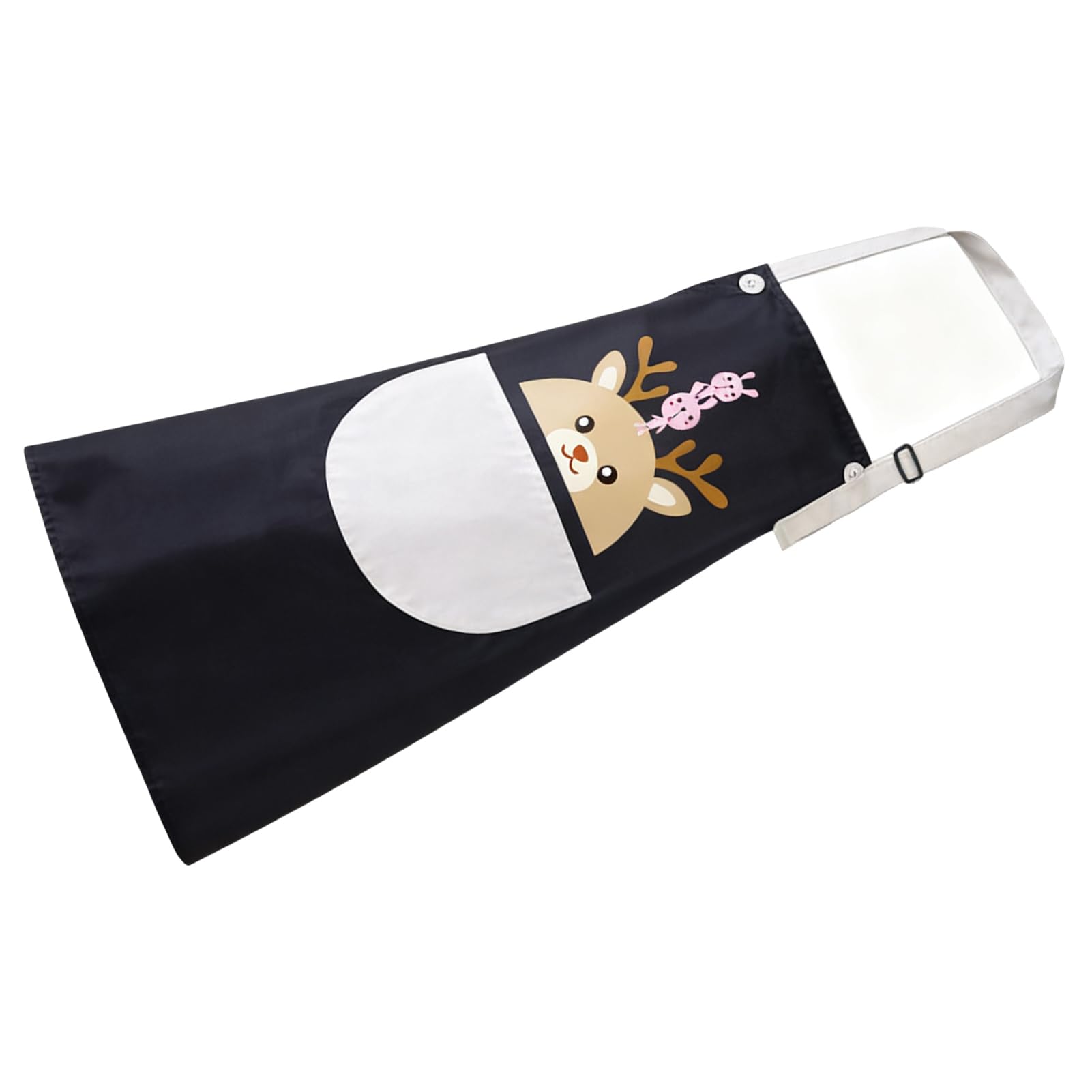 SIXRUN Grembiule da, Grembiule in PVC con Tasche per Asciugamani, Design