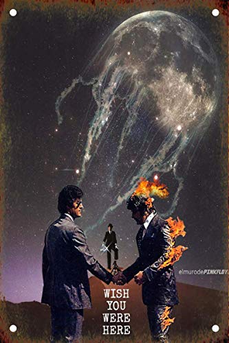 Kilburn Pink Floyd Retro Creative Wall Decoration Personality Trend Background Simple Style Iron Painting Cover