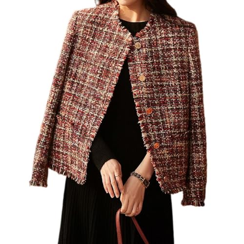 Veste courte texturée pour un look de bureau élégant et branché