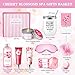Gifts for Women Birthday Gifts, Spa Gifts Set- 10 Pcs Christmas Valentine's Mother's Day Gifts and Cherry Blossoms Self Care Package Gifts Women, Relaxing Gifts Basket