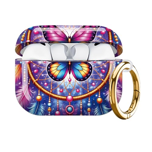 Txocouk AirPod Pro 3 �P�[�X�Ή� �ϏՌ��ی�J�o�[ �L�[�`�F�[���t�� ���C�����X�[�d ���f�B�[�X �K�[���Y 2025�N �p�[�\�i���C�Y �n�[�h�P�[�X �J���t���Ȓ��̉H