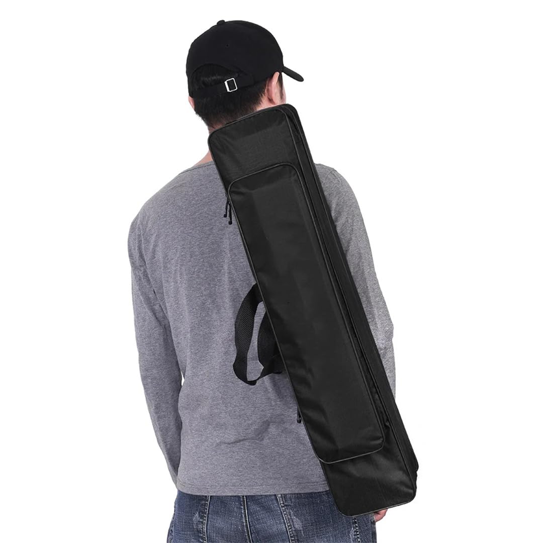 Suwequest Borsa portatile per canna da pesca, 70 cm/80 cm, custodia per attrezzi da pesca, organizer per attrezzi da pesca