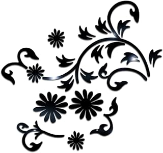 VOSAREA Para Cuartos Azulejo Guarnição Espelho Adesivo De Parede Janela Adesivo Acrílico Adesivo De Parede Decalque De Parede Faça Você Adesivo De Parede Decore Decalques De Parede