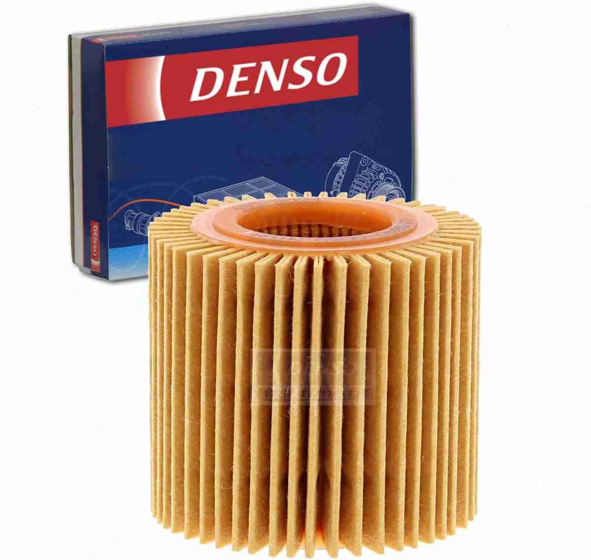 DENSO Engine Oil Filter compatible with Toyota Prius 1.8L L4 2010-2017 | Keeps clean oil flowing and protects the engine at every oil change; correct-fit, direct-fit OE replacement spin-on.