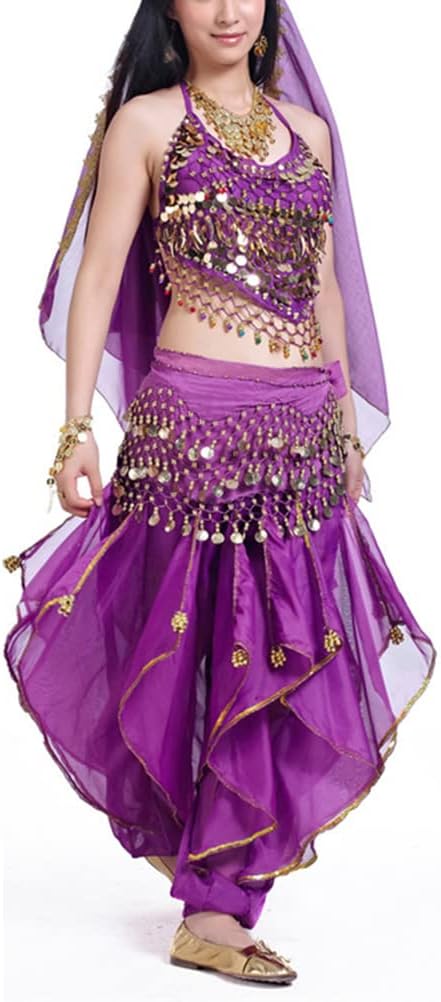 Elegant Women's Ballroom Dance Skirts Long Waltz Flamenco Rumba Belly Dance Latin Big Swing Costume