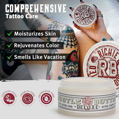 Hustle Butter Deluxe HBD_5OZ Hustle Butter Tattoo Aftercare 5Oz Tattoo Balm thumb #3