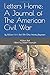 Letters Home: A Journal of The American Civil War: By William H. H. Raff 19th Ohio Infantry Regiment