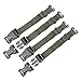 Produktbild MiOYOOW 4Pcs Tactical Zurrgurt, Spanngurte mit Schnellverschluss für Motorrad, Auto, Fahrradträger