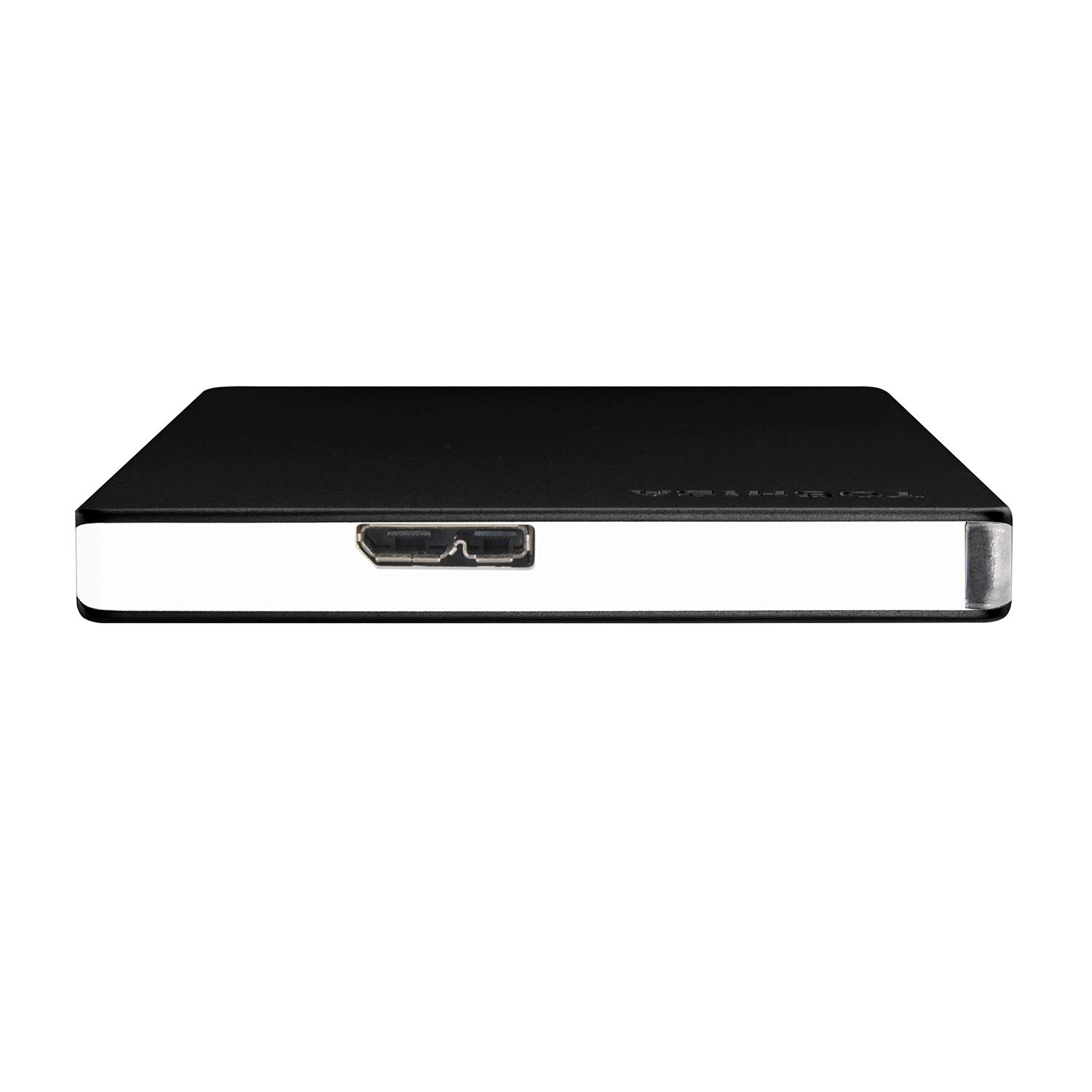 Toshiba Canvio Slim HDTD310XK3DA - Hard disk esterno portatile USB 3.0, 1 TB, colore: Nero