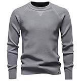 [Idéal pour le bureau décontracté] Conçu avec une coupe intelligente et moderne, ce pull de couleur unie est parfaitement adapté pour un environnement de bureau décontracté et professionnel. Il offre un aspect poli lorsqu'il est superposé sur une chemise formelle, vous gardant au chaud et un look professionnel tout au long de la journée de travail.