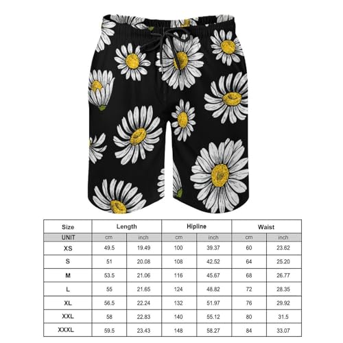 Shorts de bain homme chrysanthème anti-irritation taille S - 3