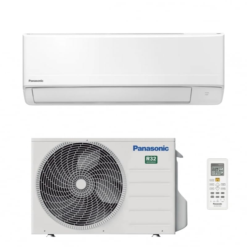 Panasonic CU-BZ35CKE CS-BZ35CKE Linea Bz, Mono-split 12000 Btu, Super Compatto, Risparmio Energetico, Predisposto per Wifi, Classe Energetica A++/A+