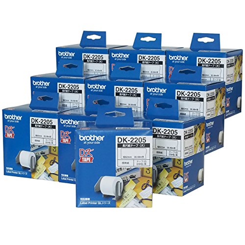 Amazon.co.jp: 【ブラザー純正10個セット】感熱ラベルプリンター QL