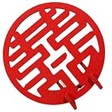 Fête de mariage : cette décoration unique représentant le double caractère xi créera une atmosphère joyeuse pour la décoration de votre salle de mariage, une décoration de mariage chinoise