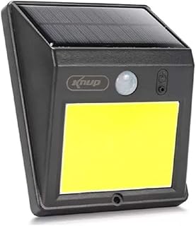 Luminaria Solar Arandela 60 Leds Com Sensor Presença