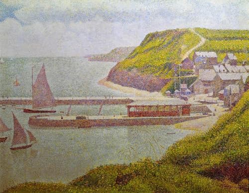 Lienzo de Seurat 60x90cm para decorar paredes vacías y dar vida al dormitorio soso