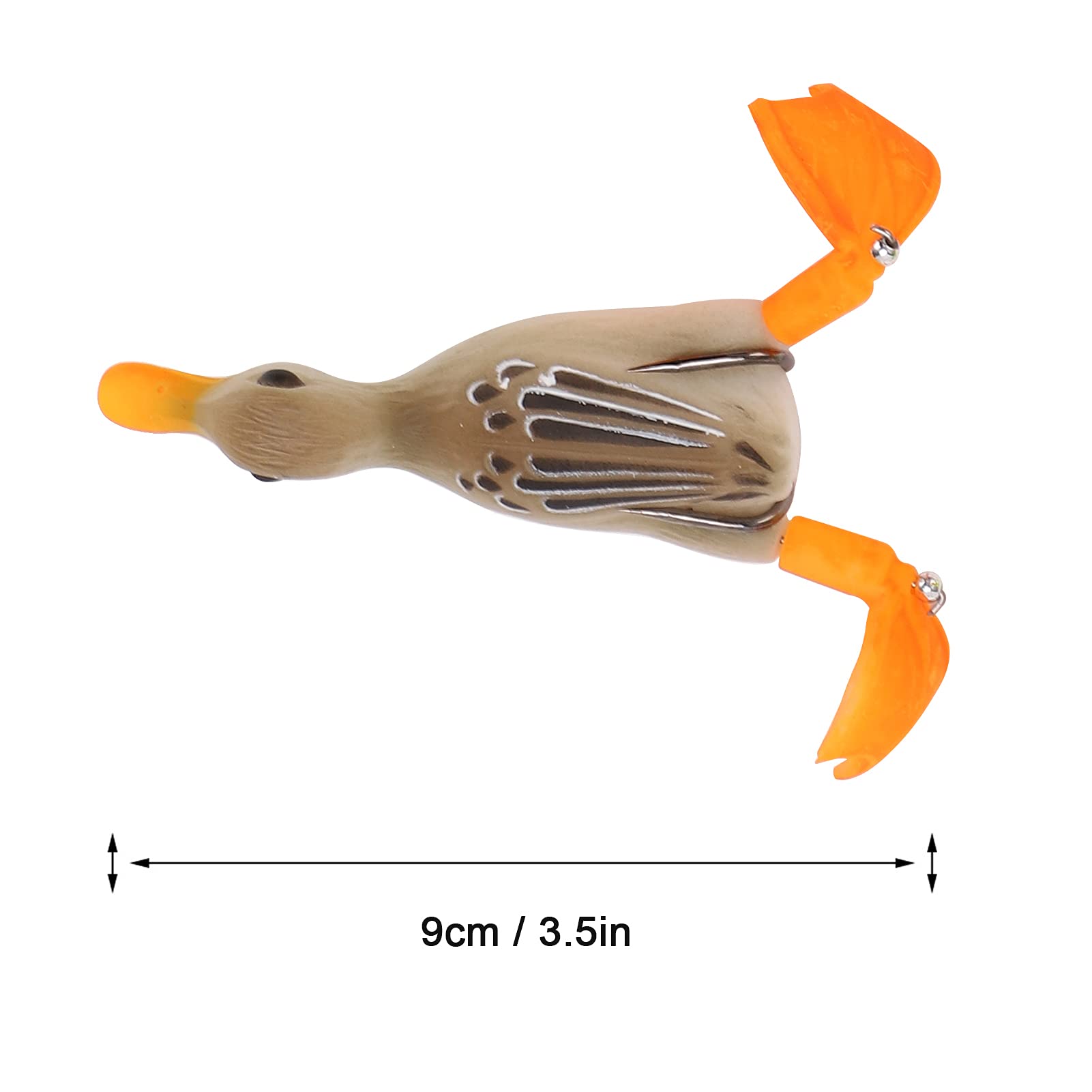 Savage Gear GOTOTOP Leurres De Canard Pour La Pêche à L'achigan 5 Pièces  Leurre De Canard Topwater Leurre De Peche Aux Canards, image size:1601x1601